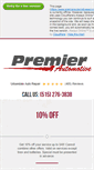 Mobile Screenshot of premierautomotiveservice.com